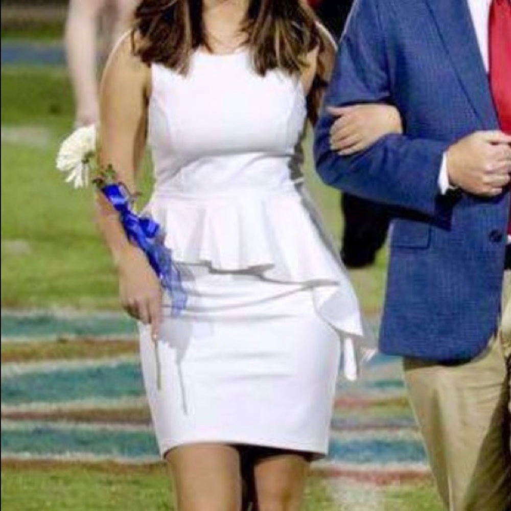 White Fitted Dress